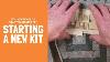 01 How To Build A Craftsman Model Railroad Kit Starting A New Kit