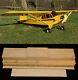 108 wingspan Piper J3 Cub Trainer R/c Plane short kit/semi kit and plans