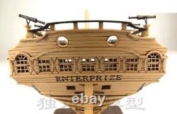 1160 Pear Wood HMS Enterprize DRUID Section Ship Model Kit Stern Tail ship