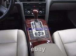 11PCS Peach wood grain Interior trim kit For Audi A6 2005-2011