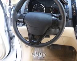13PCS Black wood grain Car Interior Kit Cover Trim For Honda CRV CR-V 2007-2011