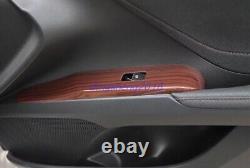 13PCS Peach wood grain Interior trim kit For Toyota Camry 2018-2021