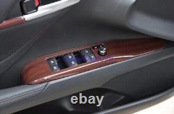 13PCS Peach wood grain Interior trim kit For Toyota Camry 2018-2021