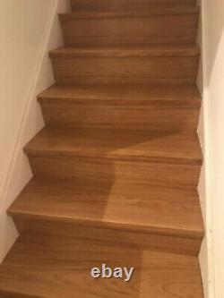 13 Oak Stairs steps Cladding Kit For Stairs, risers and treads