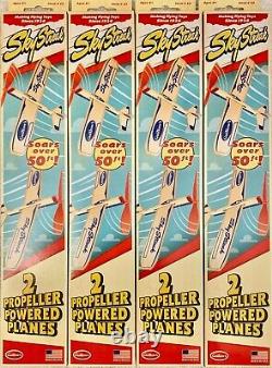 14 Guillow #52 Sky Streak Twin Pack Balsa Wood Toy Airplanes (28 planes total)