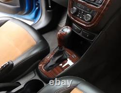 17PCS Peach wood grain Car Interior Kit Cover Trim For Buick Encore 2013-2015