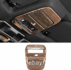 17pc For Ford F150 21+ Wood Grain Interior Decor Trim Cover Full Kit Accessories