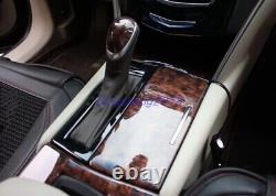 18PCS Agate wood grain Interior trim kit For Cadillac XTS 2013-2017