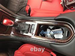 18PCS Wood Grain Style Car Interior Kit Cover Trim For Cadillac ATS ATS-L 14-17