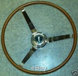 1967 Pontiac Gto Deluxe Wood Steering Wheel Kit