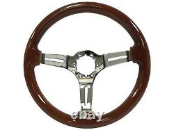 1969 1994 Oldsmobile S6 Sport Mahogany Wood Steering Wheel Kit Rocket II