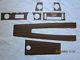 1970-72 skylark GS dashboard and console wood grain trim kit for cars with air