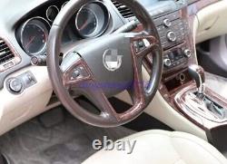 19PCS Agate wood grain Interior trim kit For Buick Regal 2009-2013