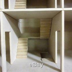 1/12 scale Dolls House Dalton House 3ft wide with Basement KIT by DHD
