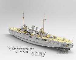 1/200 WWII Japanese Umikaze Class Destroyer Model&Super Upgrade Detail-up Set