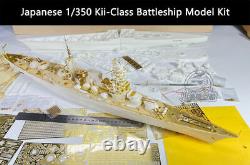 1/350 Scale Japanese Kii-Class Battleship Model & Upgrade Detail-up Set
