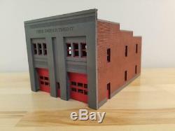 1/64 scale fire station. Building Kit. Fits Code 3's