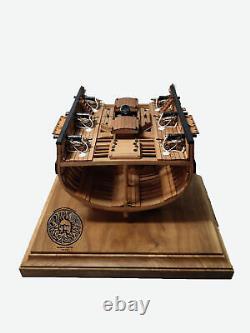 1/72 HMS Grando Cross Section Boxwood Version Wooden Model Ship Kit