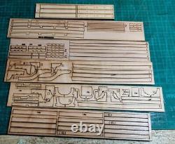 1/72 HMS Grando Cross Section Boxwood Version Wooden Model Ship Kit