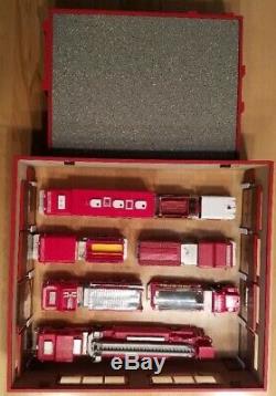1/87 scale HO scale fire station kit four bays front and back. Removable roof