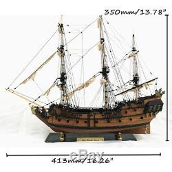 1 96 Scale 3D Wooden Sailboat Ship Kit Home Model Decoration Boat Xmas DIY Gift