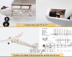 1-CUK-BALSAKIT-4-Valueplanes Balsa Cloud Walker 65 Kit, 1650mm Wingspan Scale Kit