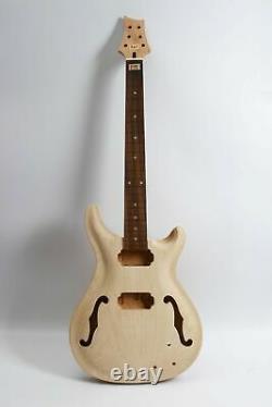 1set Guitar Kit Guitar Neck 22fret Guitar Body Mahogany Maple wood DIY Guitar