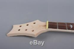 1set electric guitar Kit Guitar neck Body Solid Wood 24 fret 24.75 Guitar parts