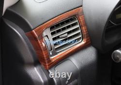 21PCS ABS Wood Grain Car Interior Kit Cover Trim For Subaru Forester 2008-2012