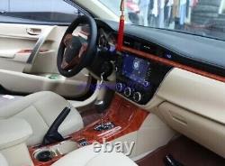 21PCS Yellow wood grain Interior trim kit For Toyota Corolla 2014-2017
