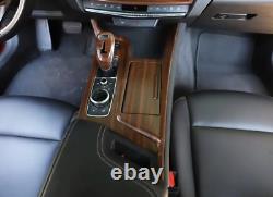 24PCS Peach wood grain Car Interior Kit Cover Trim For Cadillac CT5 2020-2022