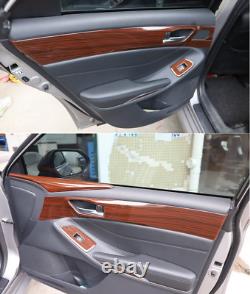 24PCS Peach wood grain Interior Decoration Trim Kit For Toyota Avalon 2019-2022
