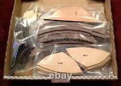 24 Wood Floor Medallion Inlay 100 Piece Compass kit DIY Flooring Table Box