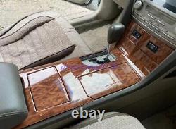 27PCS Yellow wood grain Interior trim kit For Toyota Camry 2006-2011