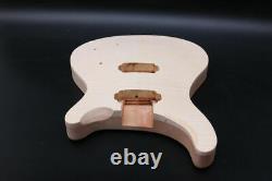 2set electric guitar Kit Guitar Neck Body Maple Mahogany Wood 22fret 24.75inch