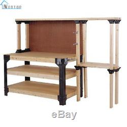 2x4 Basics Workbench Kit Garage Storage Table Tools Shelf DIY Workshop Bench New