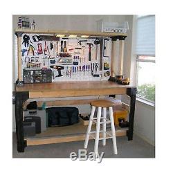 2x4 Basics Workbench Kit Garage Storage Table Tools Shelf DIY Workshop Bench New