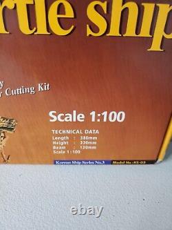3D Wooden Model Kit Turtle Ship Young Modeler 1100 Scale KS-03 Boat Series No 3