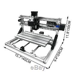 3 Axis CNC Router Kit 3018 2500MW For Wood Injection Molding Material Engraver