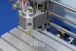 3 Axis DIY CNC 2632 Router Kit Desktop Mill Wood Engraving PCB Milling Machine