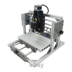 3 Axis Mini Milling Engraving Machine DIY CNC Router Kit + 5500mw Laser Engraver