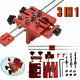 3 in 1 Hole Doweling Jig Kit Woodworking Wood Drill Locator Guide Tool Kit