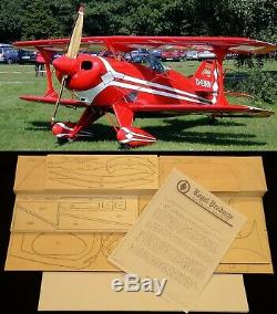51 wingspan Pitts Special Little Stinker R/c Plane short kit/semi kit and plans