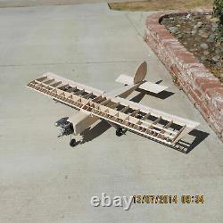 65 wingspan Ugly Stick R/c Trainer Plane short kit/semi kit and plans