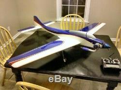 65wing span Sport Pattern Dirty Birdy 60 R/c Plane short kit/semi kit and plans