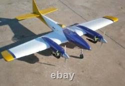 67 wing span Duellist 240 R/c Plane short kit/semi kit and plans