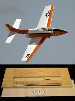 72 wingspan Turbinator R/c Sport Jet Plane short kit/semi kit and plans