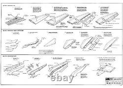 80 wing span Sport Pattern KING ALTAIR R/c Plane short kit/semi kit and plans