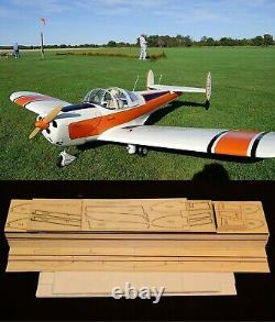 80 wingspan Erco Ercoupe 415C R/c Plane short kit/semi kit and plans