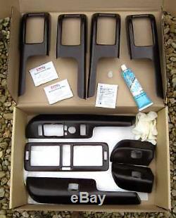 9pc WALNUT wood effect interior upgrade kit for Range Rover L322 Mk3 autobiogra
